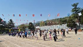 율길초등학교, 가족과 함께하는 한마음 운동회 열려